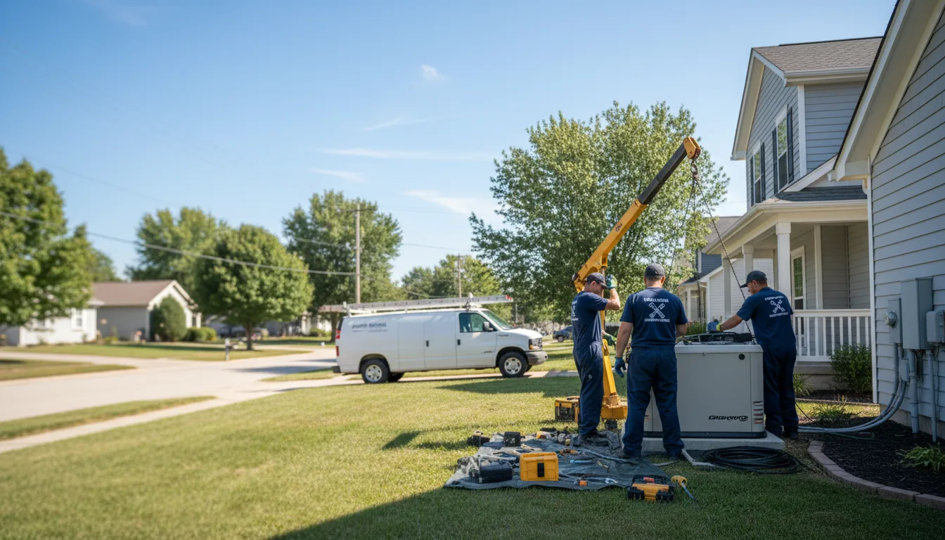 Generator Installation in Vergennes, IL near me